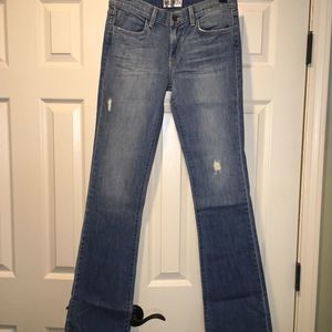 Mid-rise classic boot cut jeans size 27